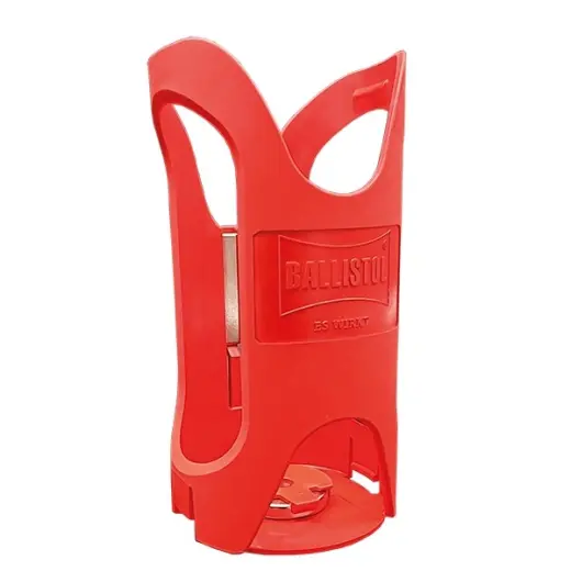 Bezpečně upevní lahev se sprejem na všech kovových magnetických površích. Vhodný pro umístění v trezoru na zbraně. Nádobka s aerosolí tak bude vždy po ruce.